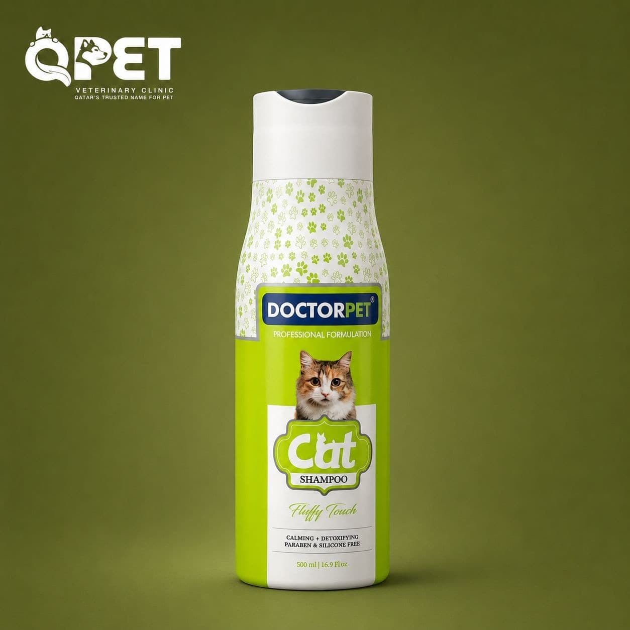 Dr Pet Cat Fluffy Touch Shampoo 500ml